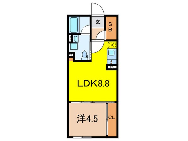 GENOVIA池袋の物件間取画像